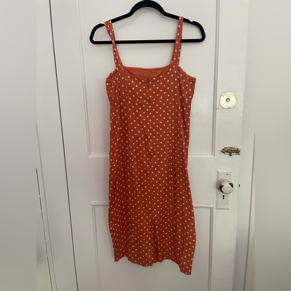 ASOS polka dot midi dress. Size 6 - Picture 3 of 4